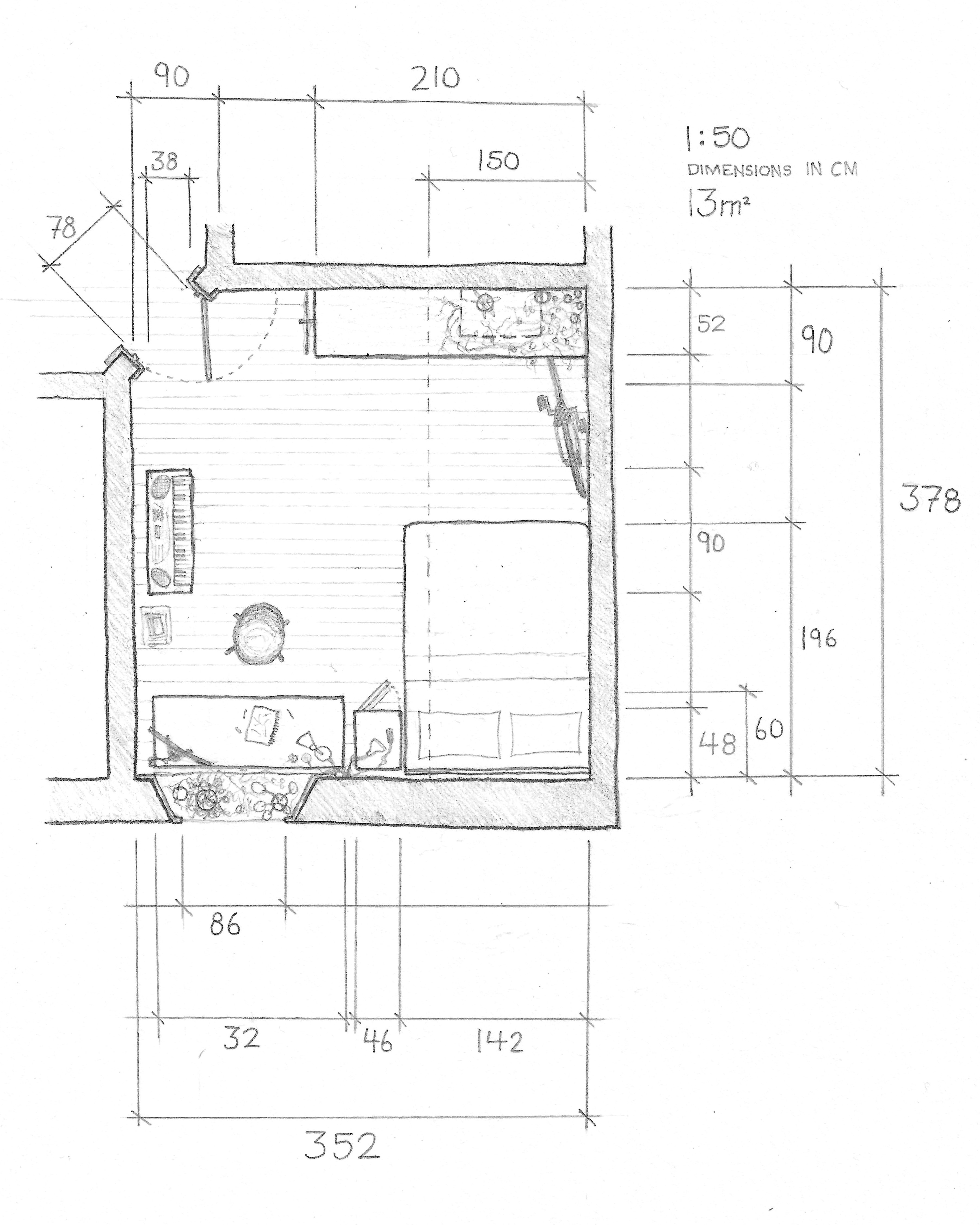 ARCH110 Room Sketch