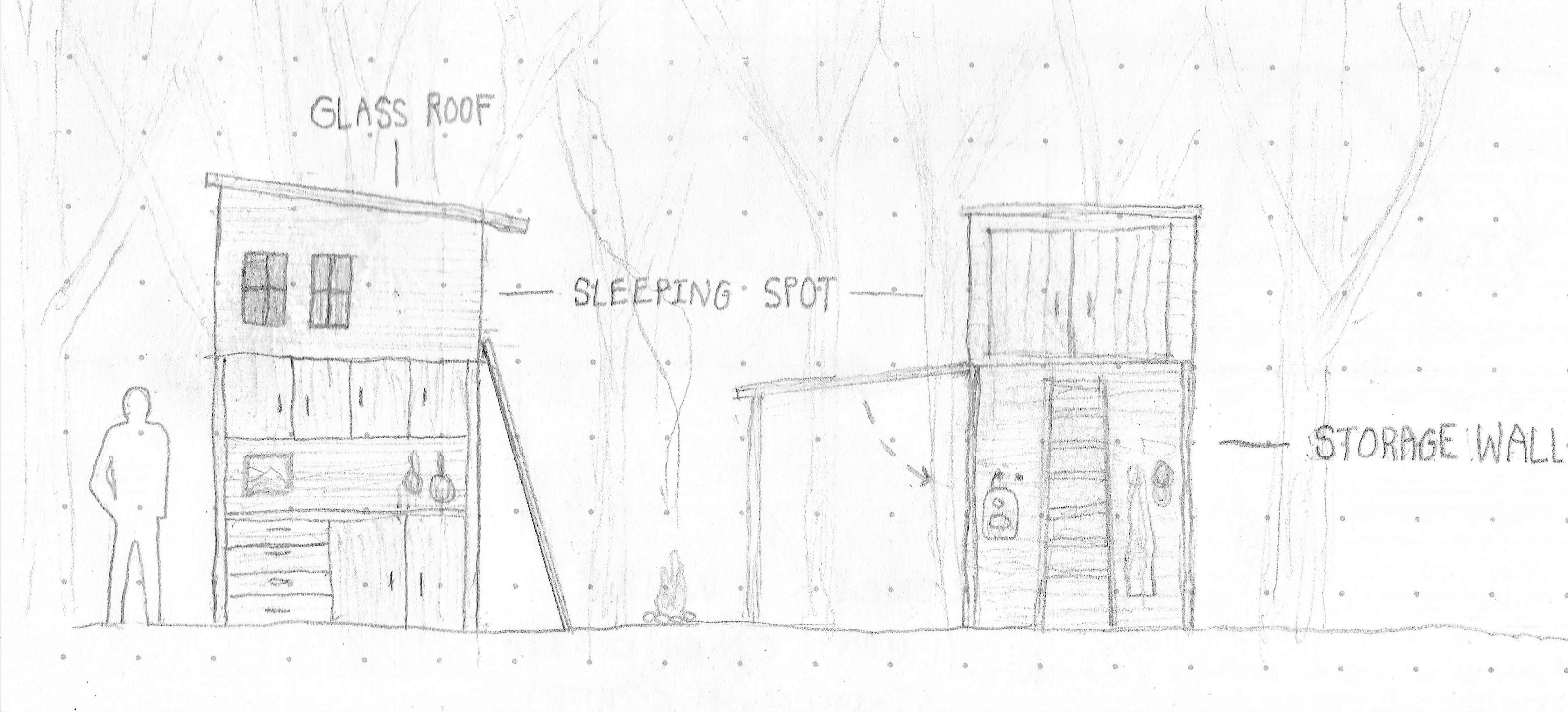 draft of cabin