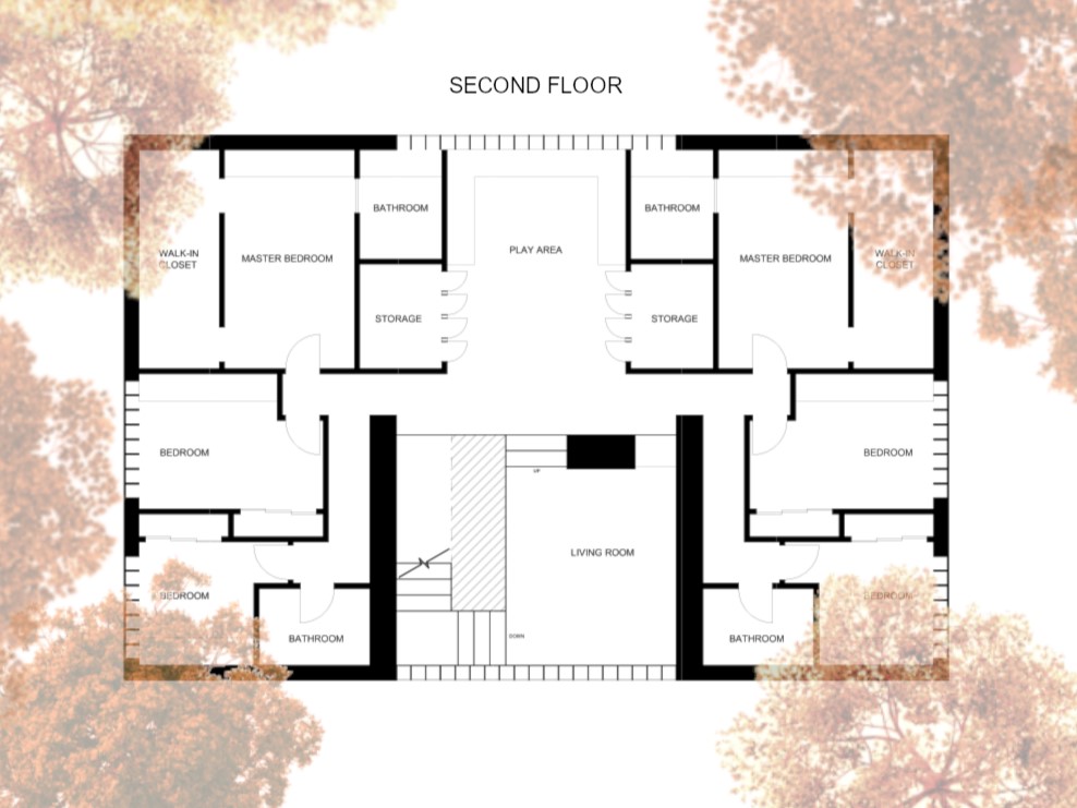 Second floor plan